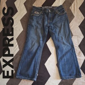Express Jeans "Blake" Loose Boot denim jeans
